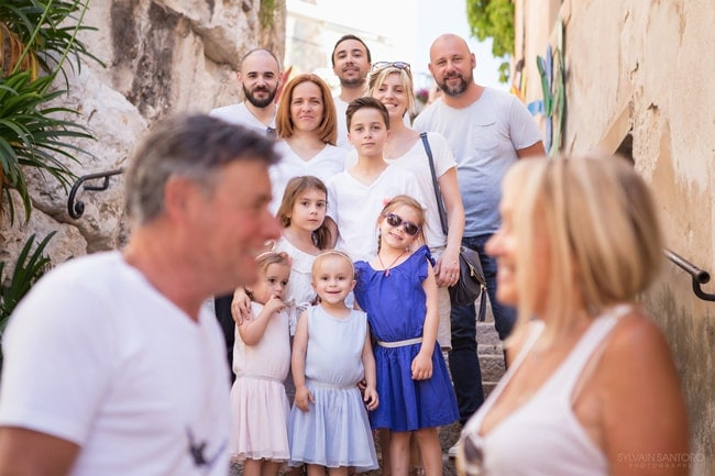 Séance photo de famille à Eze