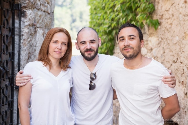 Séance photo de famille à Eze