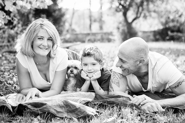 Séance photo de famille à Chateauneuf-de-Grasse
