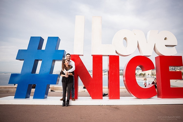 Séance photo de couple à Nice