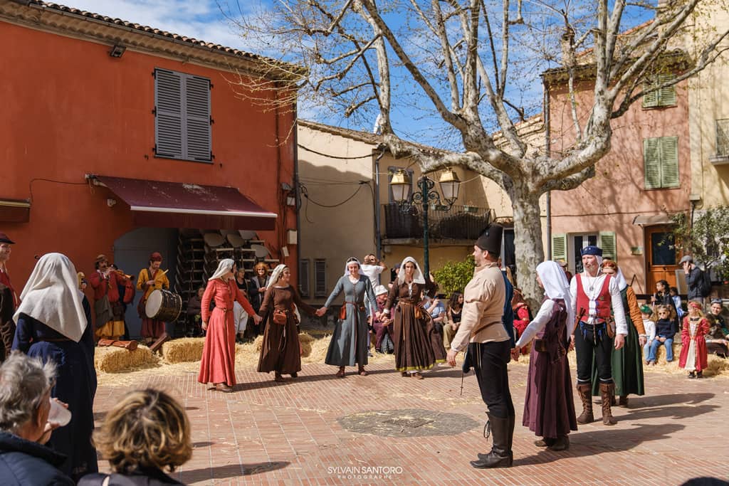 Marché médiéval au festival Biot et les Templiers