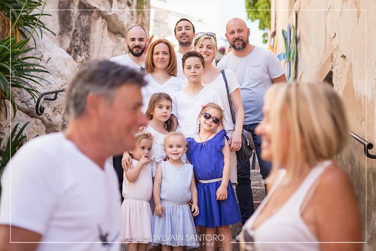 Séance photo famille à Eze