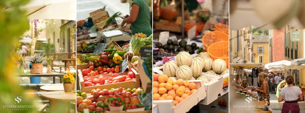 Marché provençal de Valbonne 06