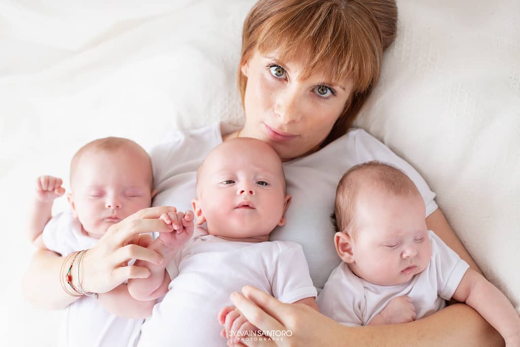 Séance Bébé Triplés