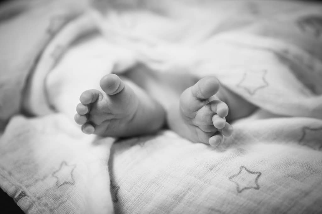 Photo Naissance petits pieds de bébé